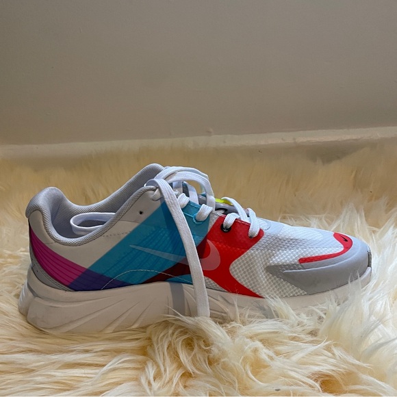 Nike Alphina 5000 Womens Size 8 White Orange Athletic Running Shoes Sneakers - Picture 3 of 7